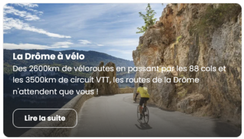 La Drôme à vélo