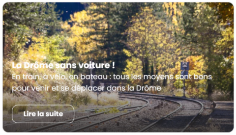 La Drôme sans voiture